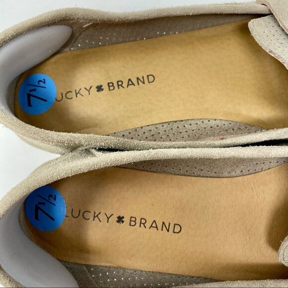 Lucky Brand Caylon Suede Loafers- Size 7.5 - Picture 12 of 16